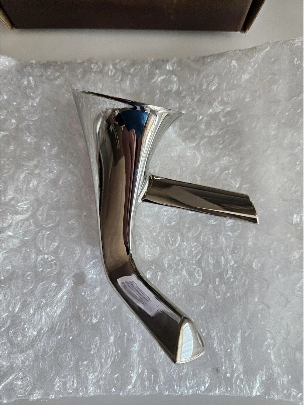 Brizo Sotria Double Towel Robe Hook Chrome Silver Wall Mount Bath 693550